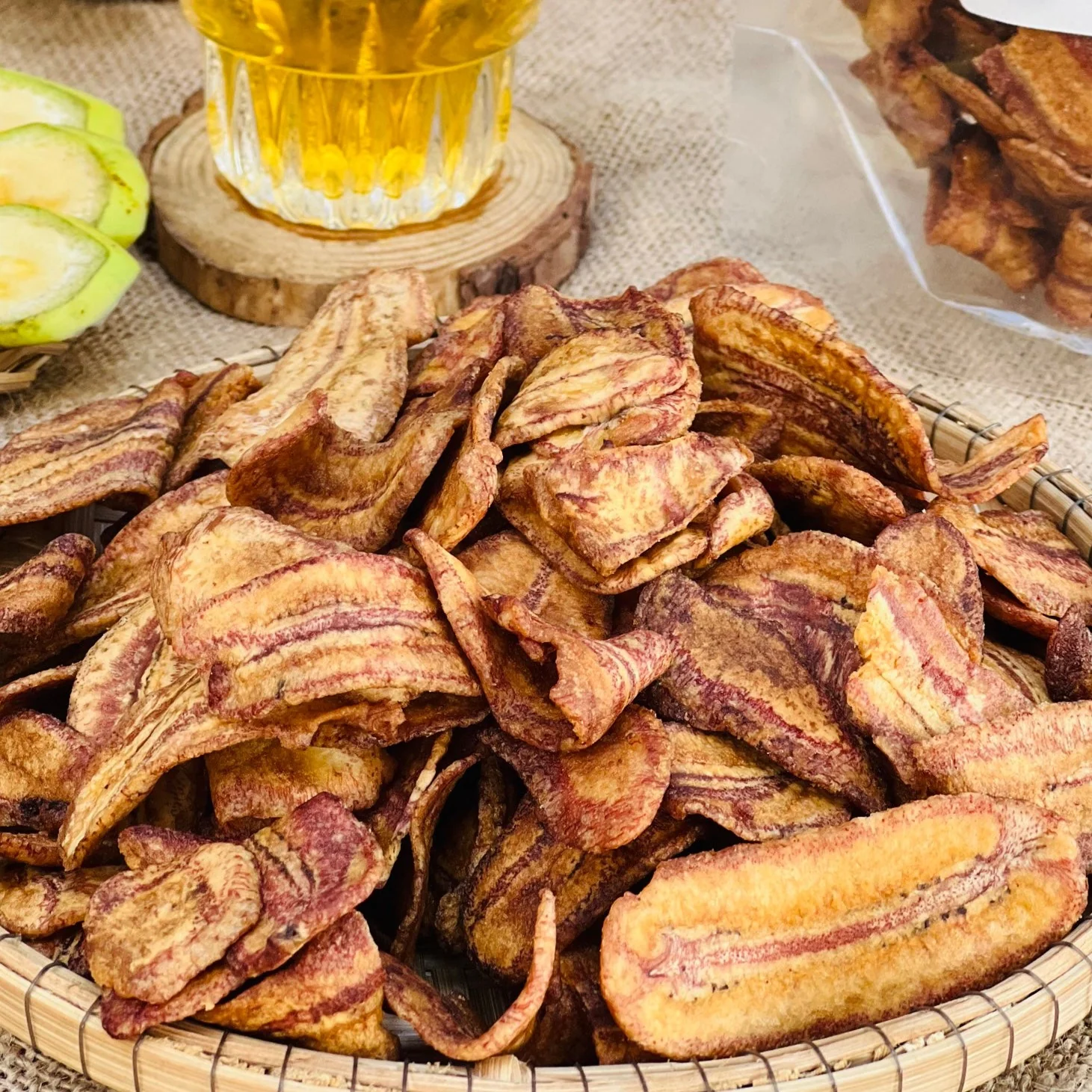 Chuối chiên nhà làm